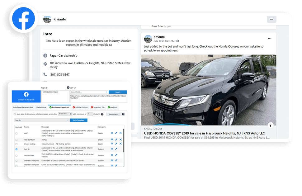 Inventory Facebook Automated Posting