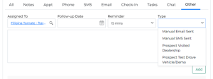 New Customer Detail Screen User Guide - DealerCenter